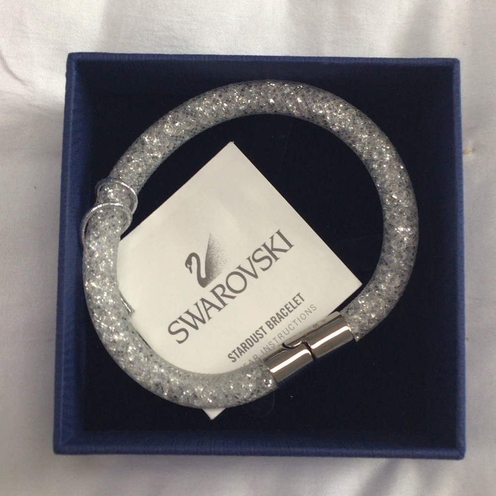Swarovski Sparkling Silver Bracelet